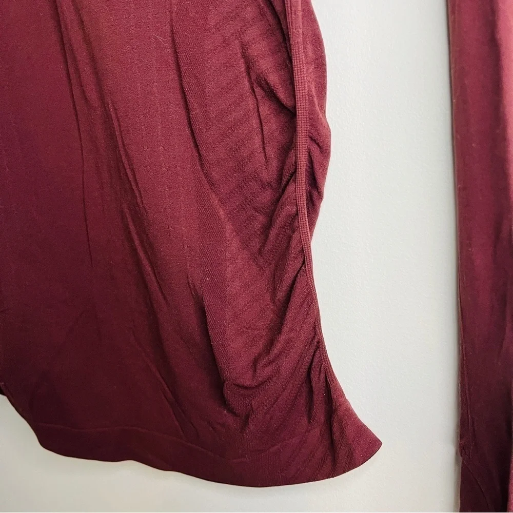 Athleta Plum 1/4 Zip Pullover